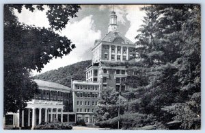 1930-40's THE HOMESTEAD VIRGINIA HOT SPRINGS HOTEL VINTAGE BLACK/WHITE POSTCARD