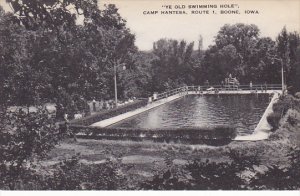 Ye Old Swimming Hole Camp Hantesa Boone Iowa Artvue