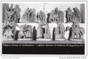 Rogers Group Of Statuettes Lightner Museum St Augustine Florida Real Photo