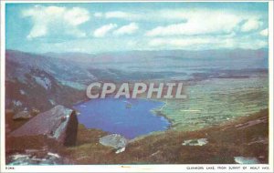 Postcard Modern Glammore lake from summit of Healy Pass