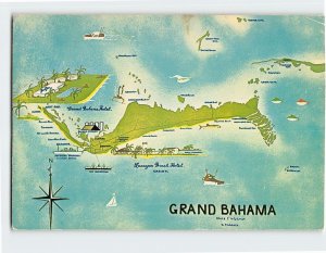 Postcard Grand Bahama Island, Bahamas