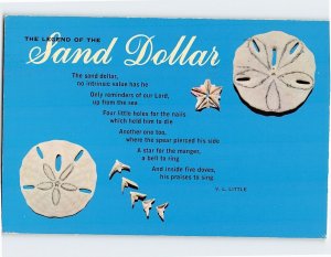 Postcard The Legend Of The Sand Dollar