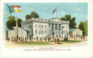 Alaska State Bldg Exposition 1904 St Louis Missouri Postcard undivided 21-2673