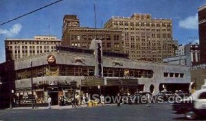 Greyhound Bus in Detroit, Michigan