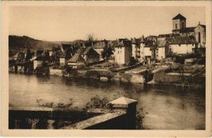 CPA Argentat Vue d'une terrasse FRANCE (1051137)