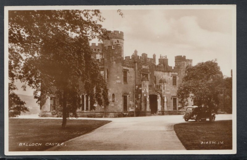 Scotland Postcard - Balloch Castle, West Dunbartonshire   T9531