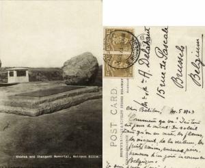 southern rhodesia, MATOPOS HILLS, Rhodes and Shangani Memorial (1923) Postcard