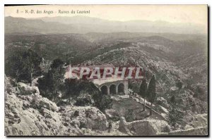 Postcard Old N D Angels Convent Ruins