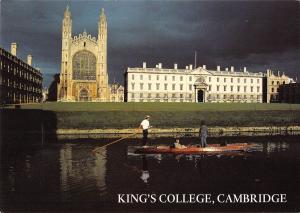 uk6805 night   kings college cambridge uk