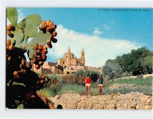 M-178194 A Typical Countryside Scene In Gozo Malta