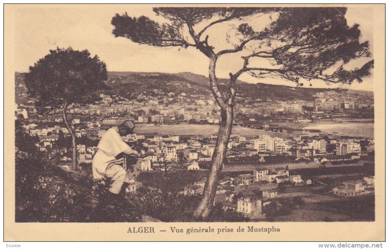 ALGER.- Vue generale prise de Mustapha , 10-30s