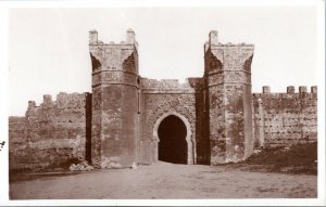 postcard rppc Morocco - Rabat - Ruins of Chellah