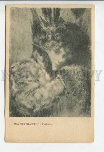 439129 Maurice NEUMONT Frileuse FASHION Lady Winter Fur Coat Vintage ART NOUVEAU