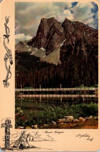 Canada Banff Mount Burgess