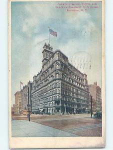 Damaged-Back Divided-Back POWERS BUILDING AND HOTEL Rochester New York NY B4739