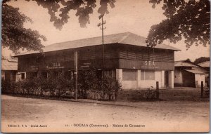 Cameroon Douala Maison de Commerce Vintage Postcard C268