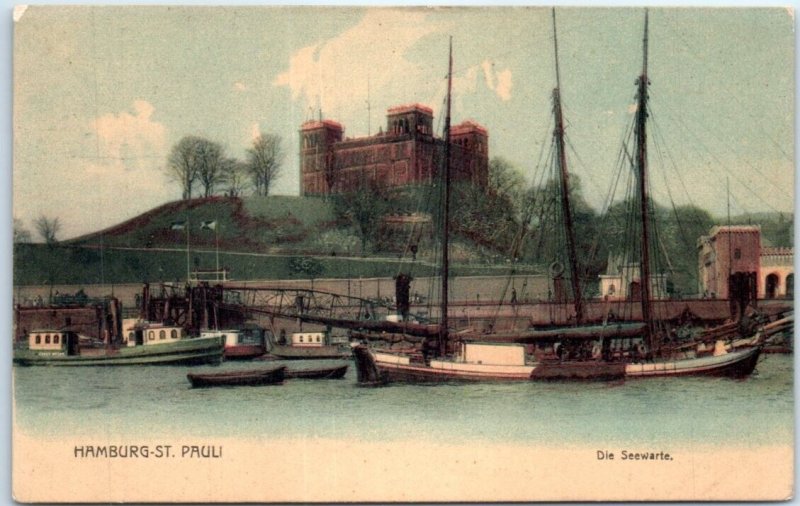 Postcard - The Sea Warts, St. Pauli - Hamburg, Germany