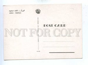 192793 IRAN SHIRAZ Perspolis old photo postcard