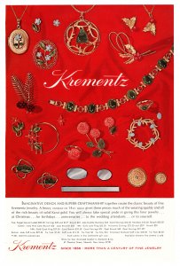 Krementz Jewelry - 1970's Vintage Ad (Since 1866 - More Than A Century)