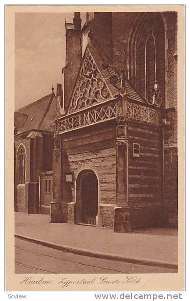 Groote Kerk, Lyportaal, Haarlem (North Holland), Netherlands, 1910-1920s