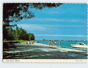 Postcard Lido Beach, Sarasota, Florida