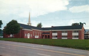 Vintage Postcard View of Methodist Church Brevard North Carolina N. C.