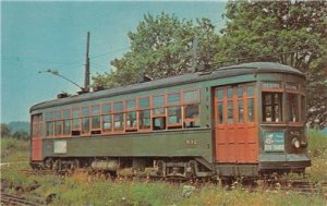 No. 832 THE DESIRE  A Streetcar Named Desire Trolley Museum Vintage Postcard