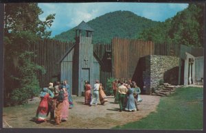 NC Cherokee The Mountainside Theatre, One of the Scences in Unto These Hills