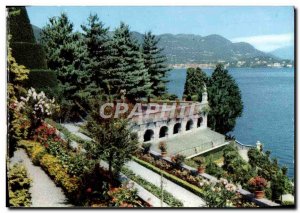 Modern Postcard Isola Bella Lago Maggiore Giardino