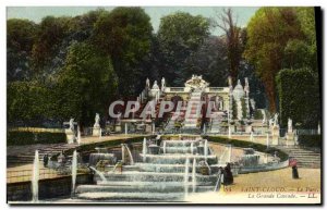 Old Postcard Parc de Saint Cloud Park La Mare Aux Biches