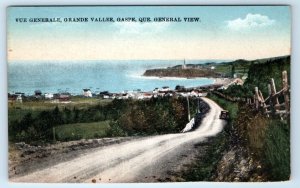 Grande Vallee GASPE General View PQ CANADA Postcard