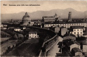 CPA PISA Panorama preso dalla toree dell'amanzatore. ITALY (467923)