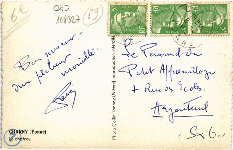CPA CHARNY - Le Chateau (108327)