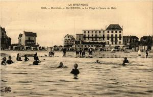 CPA La Bretagne-Morbihan-QUIBERON - La Plage a l'heure du Bain (293646)