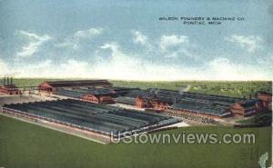 Wilson Foundry and Machine CO. Pontiac MI Unused