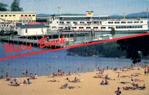 Weirs Beach, New Hampshire - On the shore at Lake Winnipesaukee - in 1991