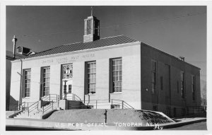 H18/ Tonopah Nevada RPPC Postcard c1950s U.S. Post Office Building