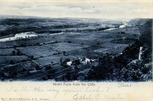 USA - Model Farm from the Cliffs