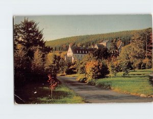 Postcard A Benedictine Restoration Pluscarden Priory Elgin Scotland