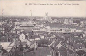 France Troyes Panorama Est Vue prise de la Tour Sainte Madeleine