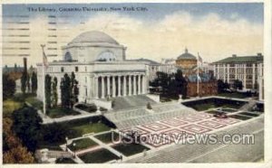 The Library, Columbia University in New York City, New York