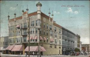 Lima OH Lima House c1910 Postcard