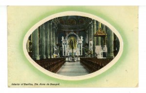 Canada - QC, Quebec City. Ste Anne de Beaupre. Interior of Basilica