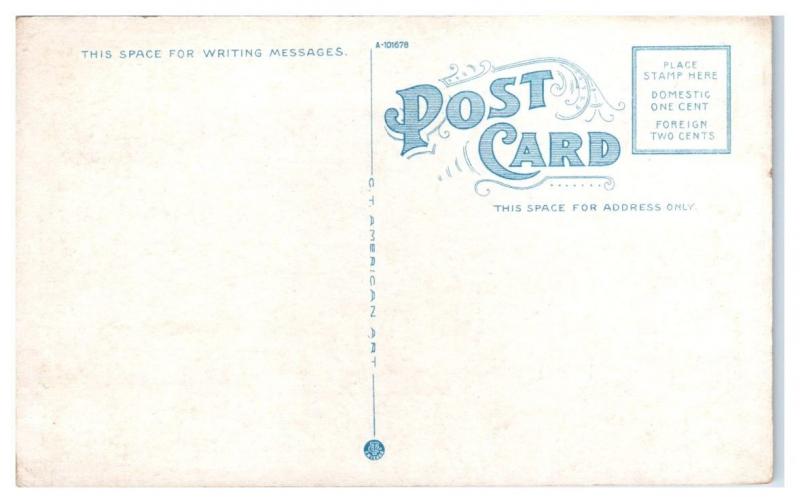 Chapel Street looking East, New Haven, CT Capitol Lunch Postcard