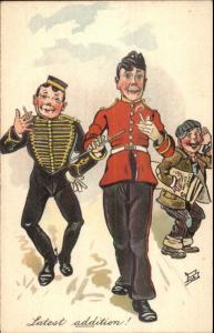 STREET CRIES - Caricature of British Soldiers LATEST ADDITION Bob Postcard