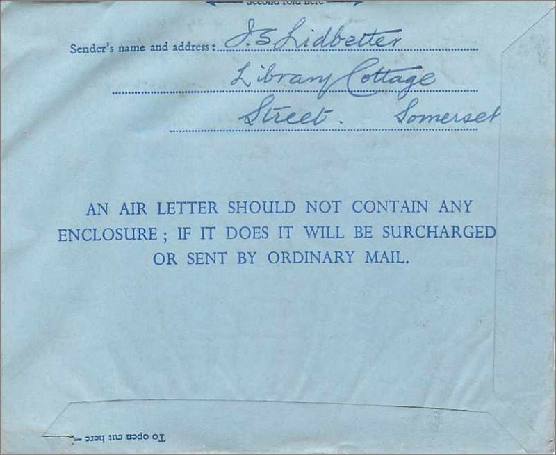 Entier Postal Stationery Postal Aerogramme Aeogram Great Britain Great Britain