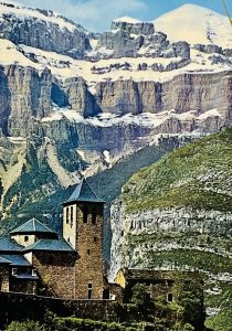 Aragon Spanish Pyrenees Ordesa y Monte National Park Spain Vintage Postcard