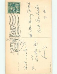 Divided-Back CHRISTMAS BIRDS SCENE Pretty Postcard W8554