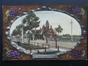 Nottingham ENTRANCE TO EMBANKMENT c1910 Postcard by Valentine 66864