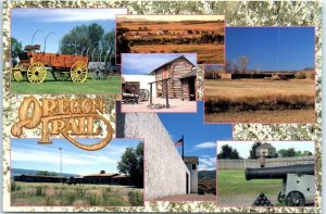 Postcard - Forts Along the Oregon Trail, USA